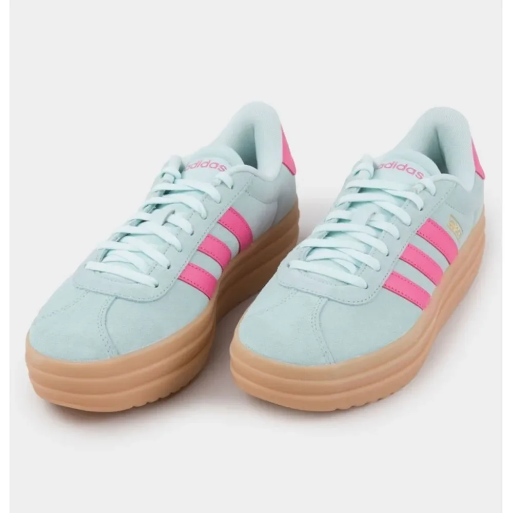 ADIDAS VL Court Bold Womens Platform Shoes! - Picture 2 of 5